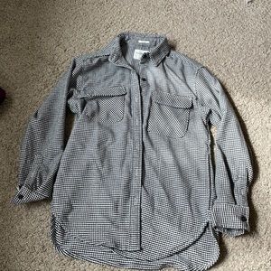 Oversized abercrombie button down